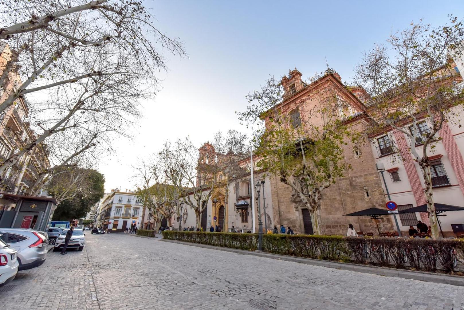 New! Luxury Design With Free Parking Apartamento Sevilha